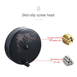 Stainless Steel Indoor Clothesline Punch Free Bathroom Clothesline Wire Rope Stealth Telescopic Balcony Shrink Drying Rack - Side View