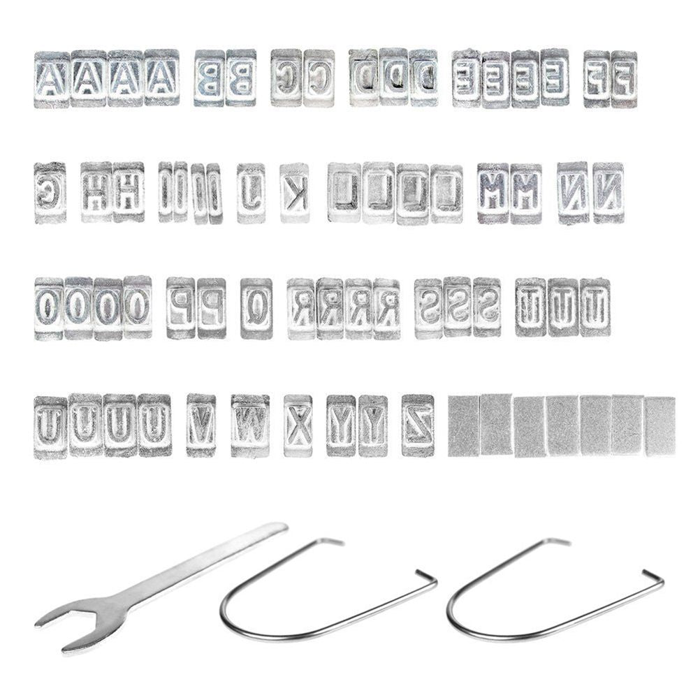 Barbecue Branding Iron Kits DIY Meat Tool Set Grill Branding Iron with Changeable Letters