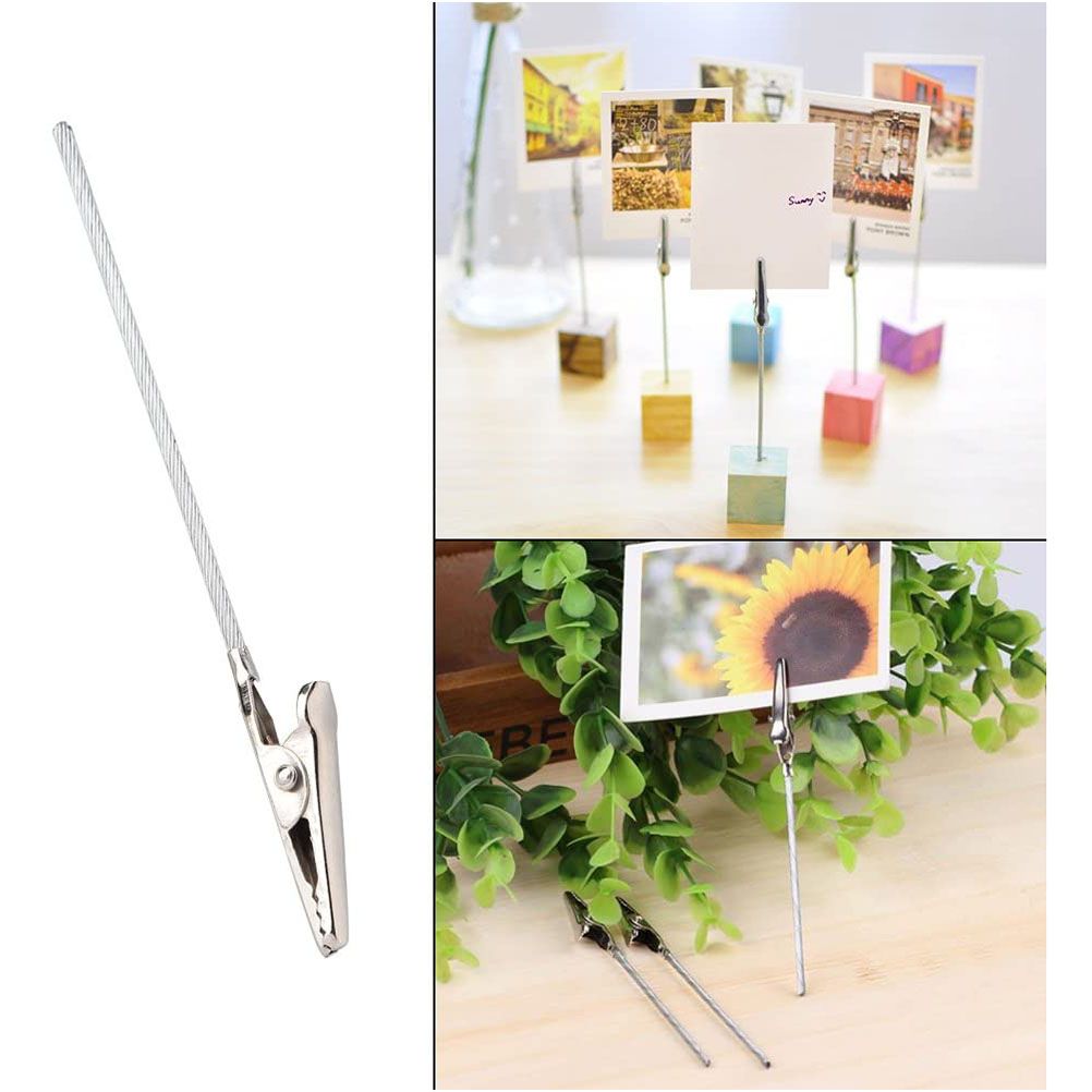 50 PCS Photo Holder Clip Memo Clip Decorate Accessories for DIY Photo