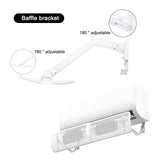 Air Conditioning Windshield Telescopic Outlet Deflector Air Cooled Baffle
