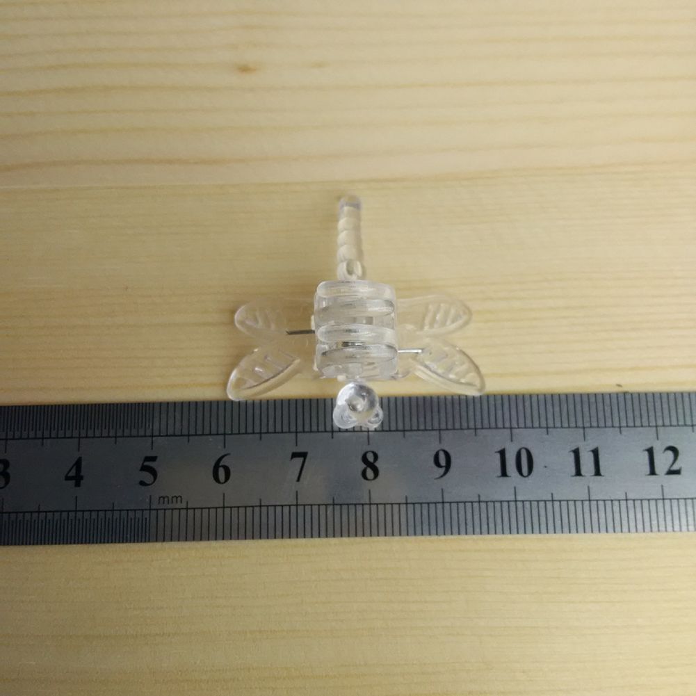 30 Pcs Dragonfly Orchid Clips Plastic Garden Plant Support Clips Flower Vine Clips