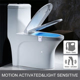 8 Colors Body Sensing Automatic LED Toilet Night Lamp Toilet Bowl Bathroom Light