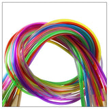 18 Size Circular Knitting Needles 100cm Crochet Hooks Set Tube Bamboo Knitting Needles Craft Circular Sewing Tools