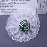 6PCS Bouquet Holders Foam Floral Handle Lightweight DIY Bouquet Accessories for Bridal - Low Angle