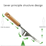 Garden Hand Weeder Manual Weed Puller Stainless Steel Bend Proof Premium Gardening Tool for Weeding Your Garden