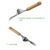 Garden Hand Weeder Manual Weed Puller Stainless Steel Bend Proof Premium Gardening Tool for Weeding Your Garden - Extra Image