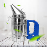 Stainless Steel Electric Bee Smoke Transmitter Kit Electric Beekeeping Tool Apiculture Beekeeping Tool - Rear View