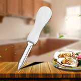 Oyster Shucking Knife Stainless Steel Oyster Shucker Opener with Non Slip Handle Seafood Kitchen Gadget Tool