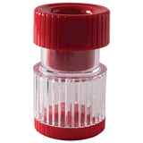 2 in 1 Portable Pill Crusher Pill Container Pulverizer Storage for Medicine Tablets Pill Cases Splitters - Top-Down View