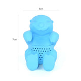 Otter Shaped Tea Filter Cute Silicone Tea Strainer Reusable Tea Infuser