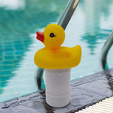 Pool Cleaner Automatic Swimming Pool Chlorine Duck Shaped Floating Dispenser for Spa Pool