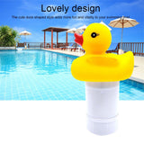 Pool Cleaner Automatic Swimming Pool Chlorine Duck Shaped Floating Dispenser for Spa Pool