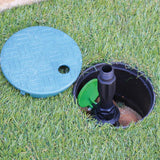 6 Inch Garden Lawn Underground Valve Box Cover Plastc Sprinkler Watering Valve Cover
