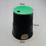 6 Inch Garden Lawn Underground Valve Box Cover Plastc Sprinkler Watering Valve Cover