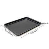 14.5 Inch Super Large Rectangular Baking Tray Nonstick High Carbon Steel Baking Pan