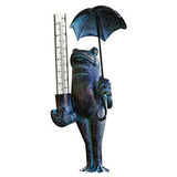 2PCS 5inch Capacity Rain Gauge Glass Replacement Tube for Garden Yard - Front View