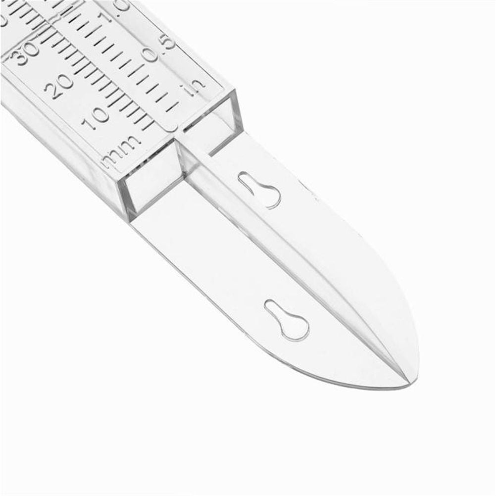 120ml Rain Gauge Dual Scale Plastic Rain Gauge Outdoor Rain Measuring Tool