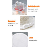 Cake Carrier Cover Cake Stand with Lid Dessert Serving Platter with Handle Cupcake Holder Pies Display with Base