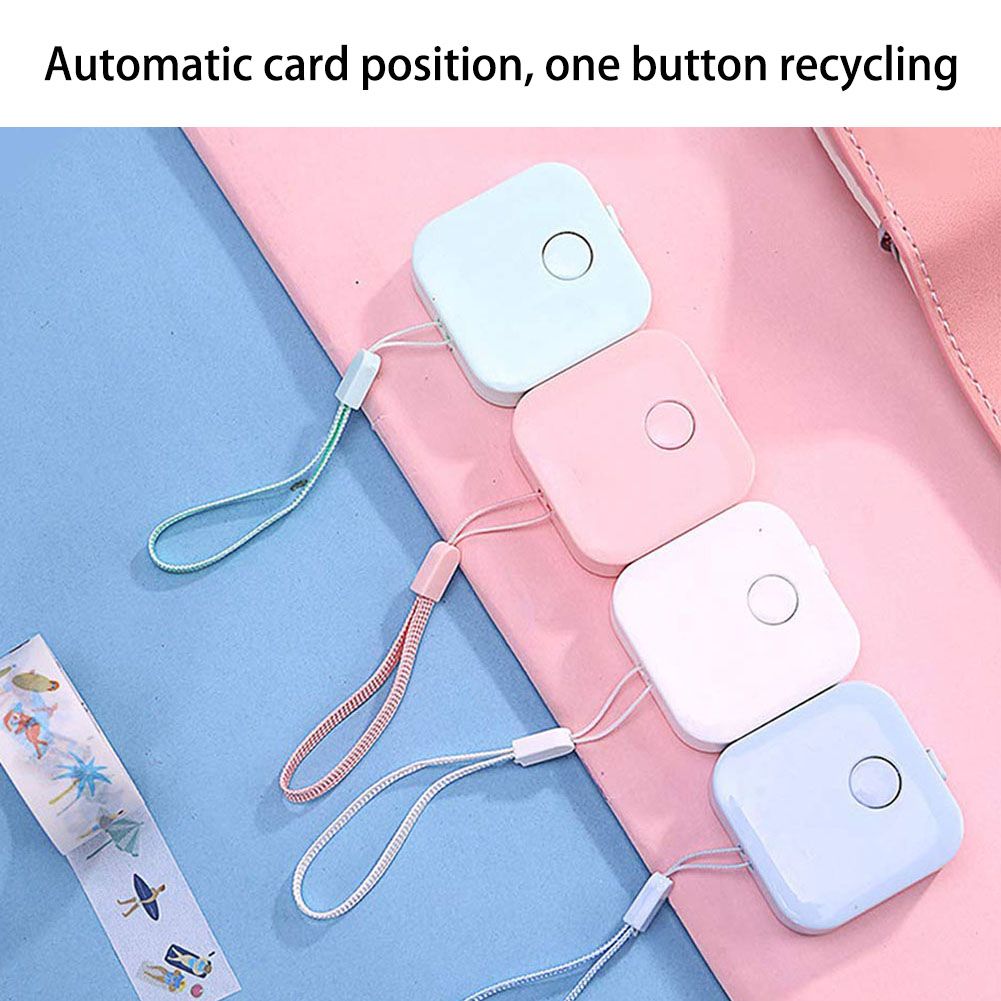 Random Mini Small Tape Measure Portable 1.5m Clothing Ruler Soft Ruler Telescopic Tape Measure