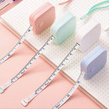 Random Mini Small Tape Measure Portable 1.5m Clothing Ruler Soft Ruler Telescopic Tape Measure