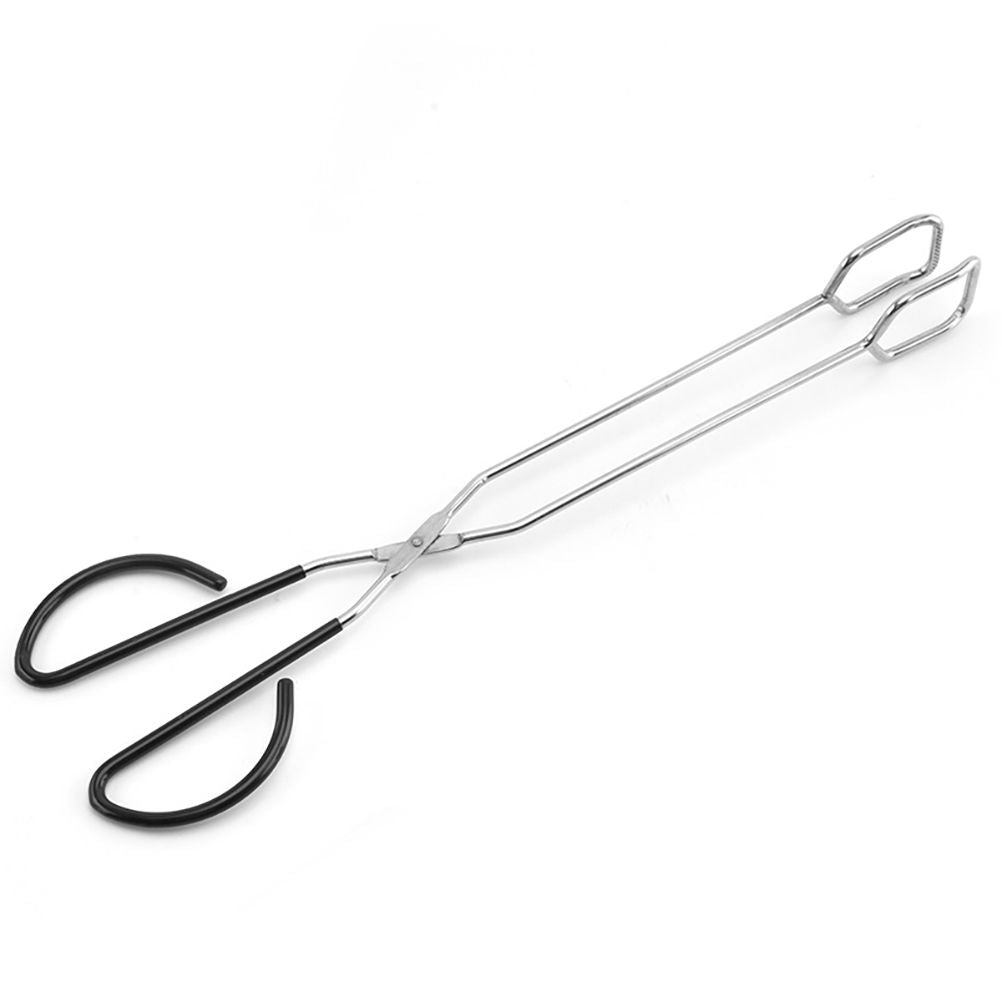 Stainless Steel Scissor Tongs Food Meat Scissor Kitchen Food Baking Bread Clamp Barbecue Grilling Tong
