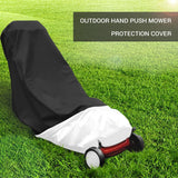 Foldable Waterproof Lawn Mower Protective Cover for Handheld Mower - Low Angle