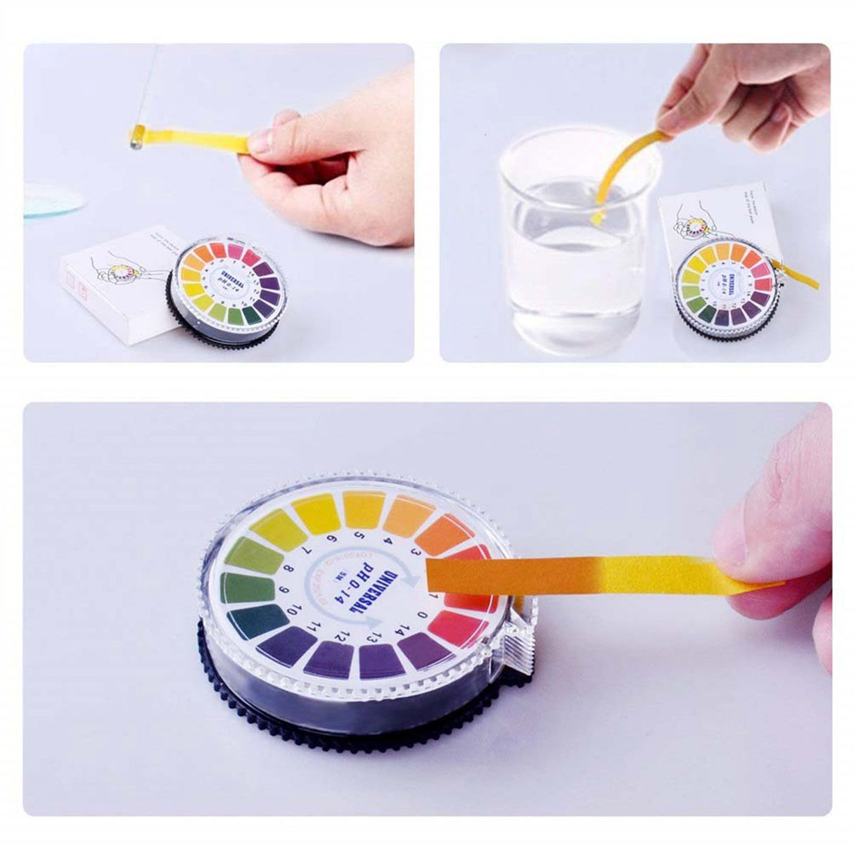 5m/roll PH Test Paper PH Level Test Strips PH Measure Paper for Water Saliva