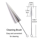 16Pcs Stainless Steel Cream Horn Molds Set Filled Dessert Pastry Cone Metal Forms Baking Tools