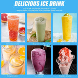 Hand Crank Shaved Ice Cream Machine Slushie Machine for Snow Cone Margarita Frozen Cocktails Healthy Snacks