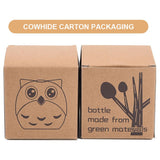 Household Owl Shaped Toothpick Holder Container Wheat Straw Table Toothpick Storage Box