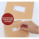 Freezer Food Labels Self Adhesive Date Labels Frozen Food Storage Stickers - Front View