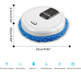 Robotic Cleaner Smart Mobile Humidifier Multifunction Wet Mopping for Cleaning Tile Wood Floors Marble - Close-Up Angle