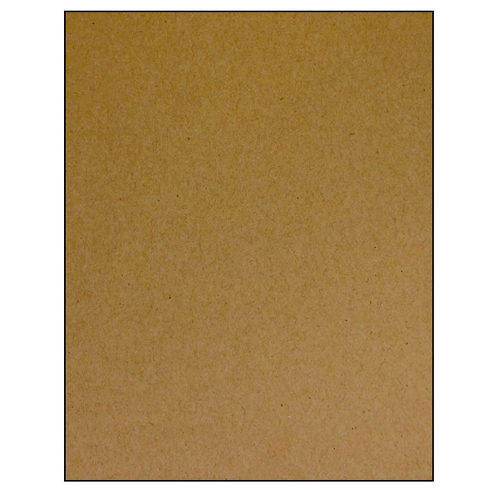 50 Sheet A4 Brown Kraft Sticker Paper Sheet Self Adhesive Label Inkjet Printer