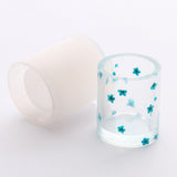 2PCS DIY Silicone Pen Molds Cube and Cylinder Resin Molds Pen Holder Mold for Craft Making - Rear View