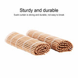 Bamboo Sushi Maker Set Sushi Rolling Mat Kits Sushi Curtain Blade Spoon and Chopsticks Set