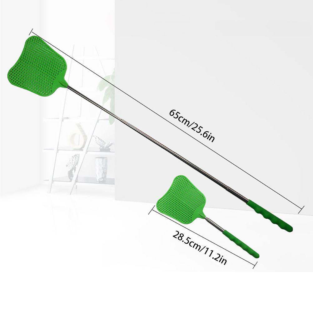3pcs Stainless Steel Retractable Fly Swatter Fly Killer Anti Mosquito Insect Killer Tool