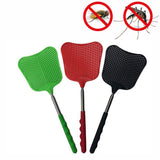 3pcs Stainless Steel Retractable Fly Swatter Fly Killer Anti Mosquito Insect Killer Tool