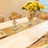 30x180cm Sparkly Sequin Table Runner Wedding Party Christmas Table Runner Tablecloth Decoration
