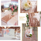 30x180cm Sparkly Sequin Table Runner Wedding Party Christmas Table Runner Tablecloth Decoration