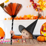Halloween Witch Broom Cosplay Broom Prop for Halloween Costume Party