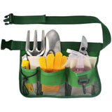 Gardening Tools Belt Bags Oxford Cloth Garden Waist Bag Hanging Pouch for Cleaning Tools Quick Release