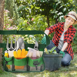 Gardening Tools Belt Bags Oxford Cloth Garden Waist Bag Hanging Pouch for Cleaning Tools Quick Release - Close-Up Angle