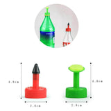 4Pcs Plant Watering Device Simple Watering Can Sprinkler Nozzle Watering Bottle Spray Nozzle - Front View