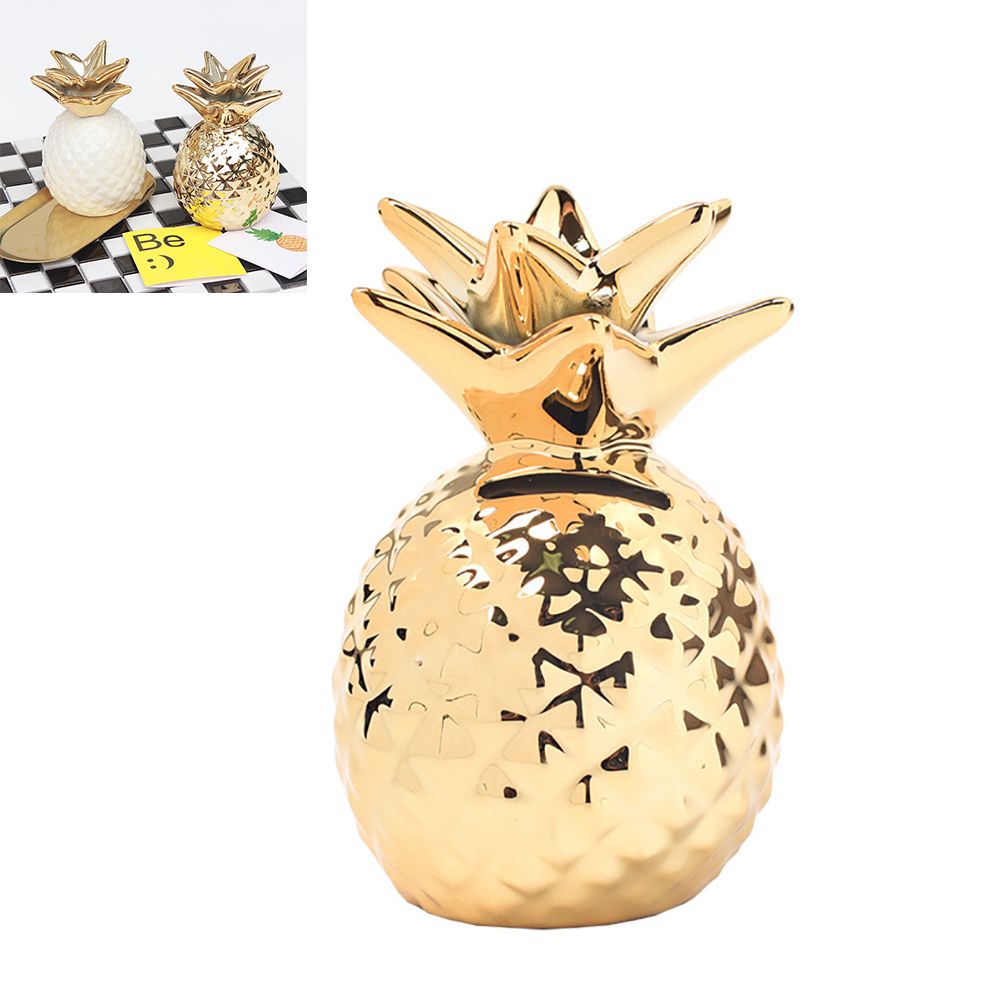 Ceramic Pineapple Piggy Bank Cute Piggy Bank Ornaments Pineapple Money Box Home Decor