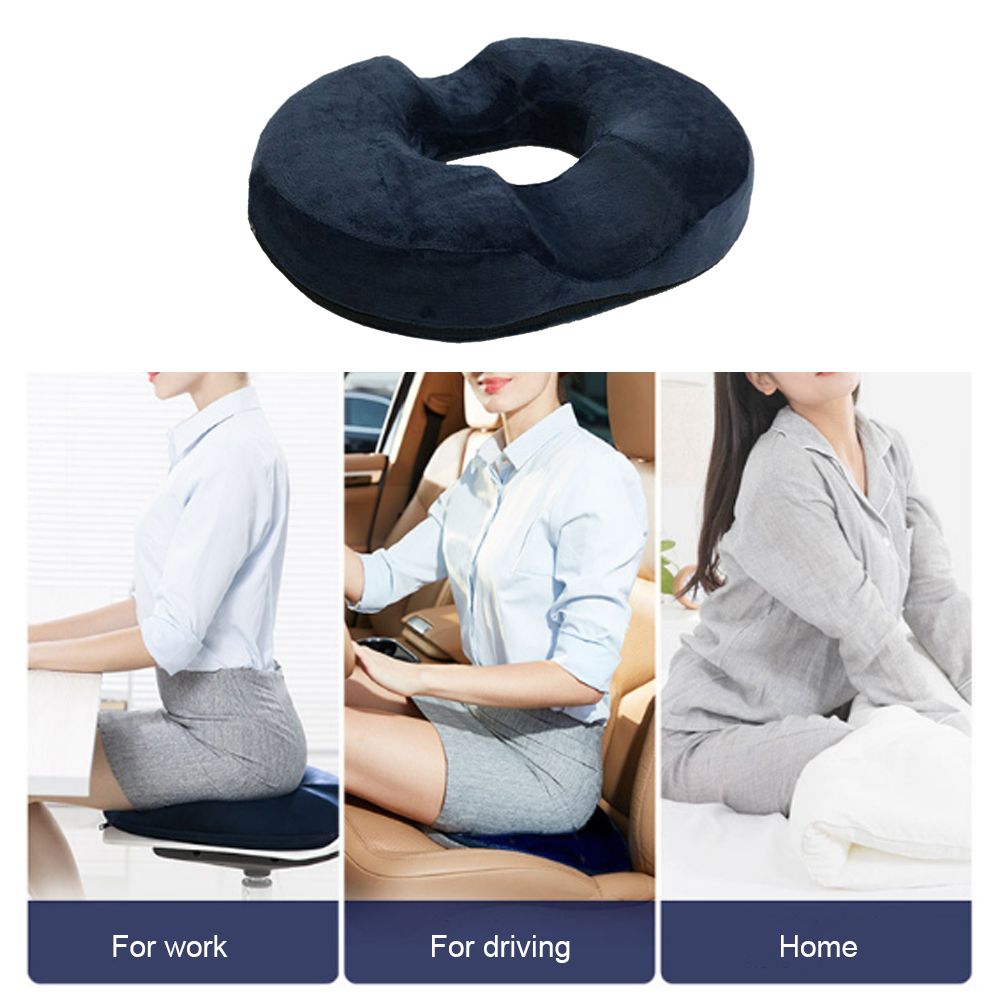 Donut Cushion Pain Relief Sitting Pillow Comfort Foam Donut Seat Cushion