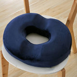 Donut Cushion Pain Relief Sitting Pillow Comfort Foam Donut Seat Cushion - 45-Degree Angle