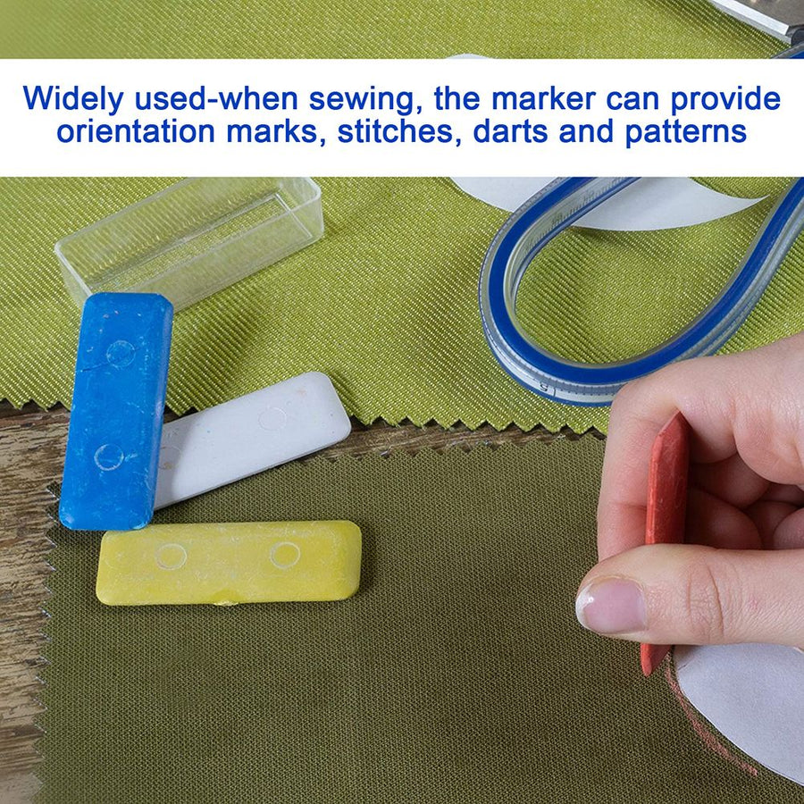 4Pcs Dressmaking Chalk Sewing Chalk Fabric Chalk for Marking Sewing Patterns