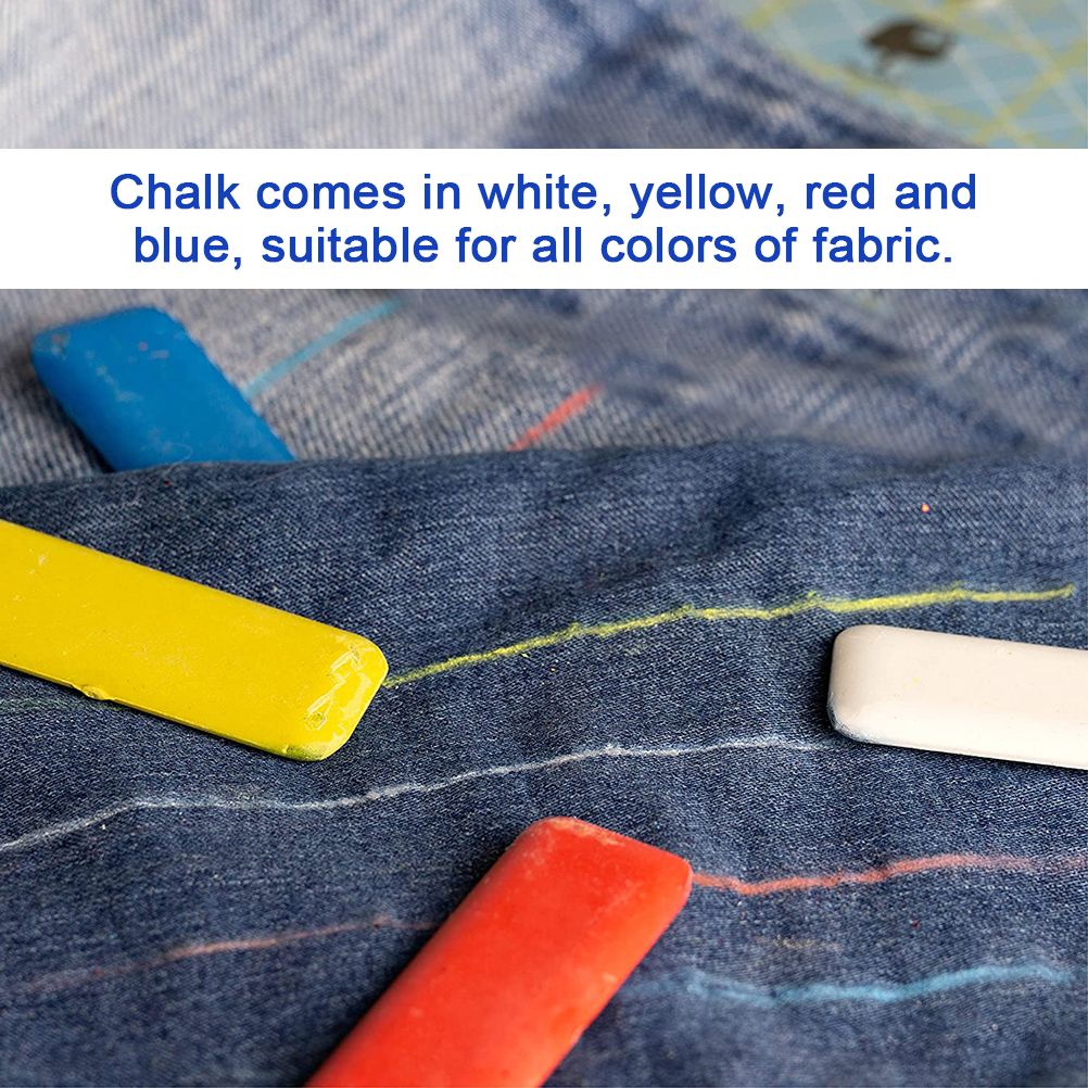 4Pcs Dressmaking Chalk Sewing Chalk Fabric Chalk for Marking Sewing Patterns