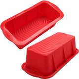 Silicone Bread Baking Mold Rectangular Toast Plate Kitchen Baking Mold - 45-Degree Angle