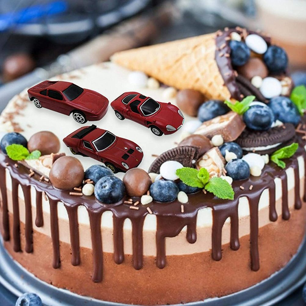Silicone Mold Racing Car Shaped Fondant Mold for DIY Baking Cake Making Soaps Candles Mold for Puddings Chocolate Cake